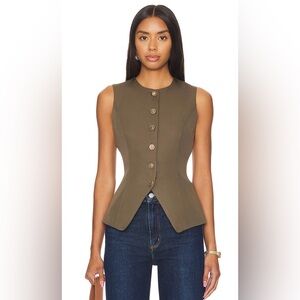 SNDYS x REVOLVE Emiliana Top in Olive Khaki Size XL